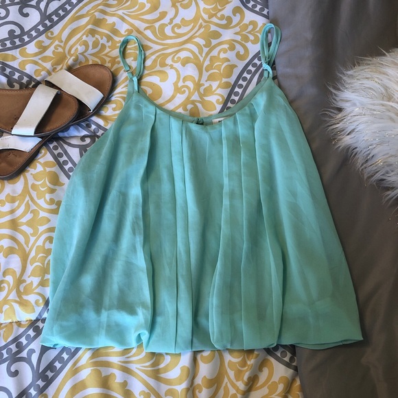 Poetry/A’gaci Mint Green Tank - Picture 3 of 4